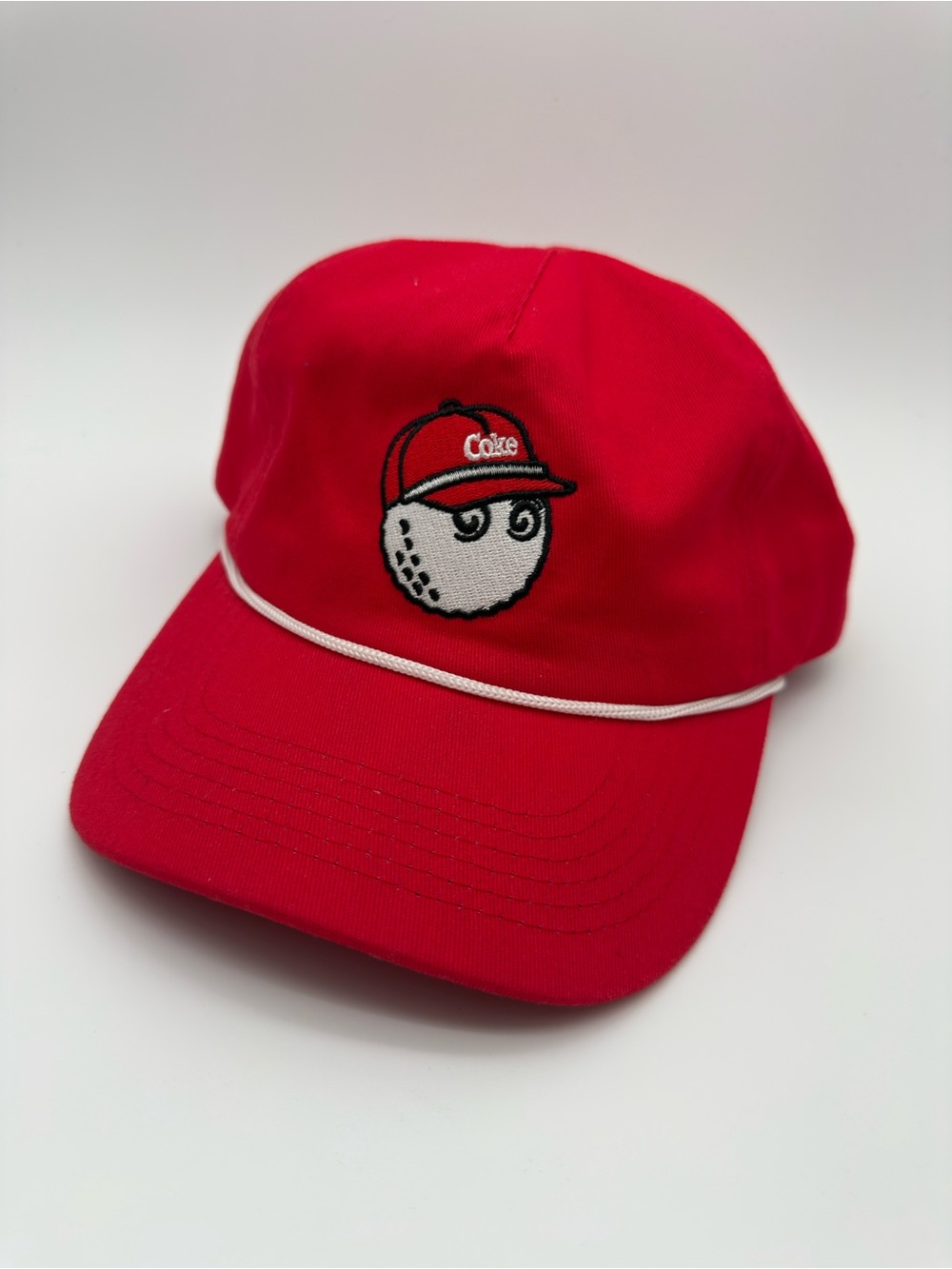 Malbon x Coca-Cola Buckets Red Rope Golf Hat Snapback
